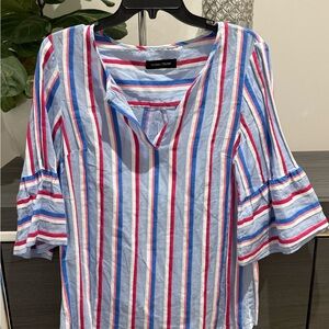 Ivanka Trump Striped Blouse - Blue, Red, White (not worn)